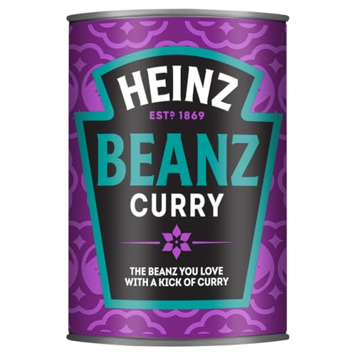 HEINZ Beanz Curry Jar, 390 g