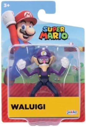 Super Mario Waluigi 2.5 Inch Action Figure image 2