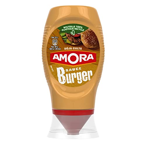 Amora - Juego de 3 hamburguesas flexibles para salsa (260 g)