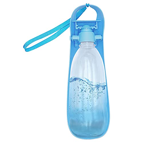 Vannon Dog Water Bottle, Portable Dog Water Dispenser with Foldable Drinking Cup Bowl for Walking, Travel, Leak-Proof…