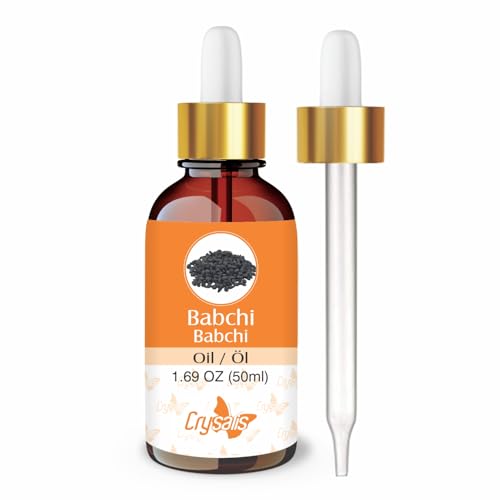 Crysalis Babchi Oil| Pure & Natural Undiluted Cold Pressed Carrier Oil - 50ml