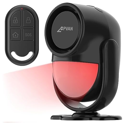 CPVAN Loud Motion Sensor Alarm System