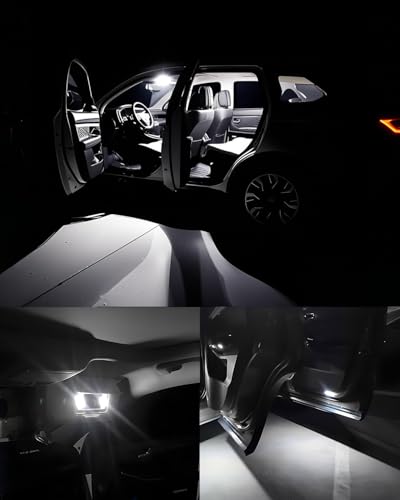 10 luces LED interiores para Nissan Pathfinder R53 2022-2024 miniatura 6