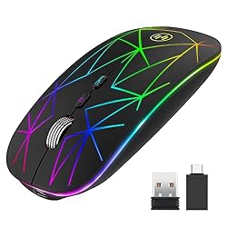 UIOSMUPH G16 Wireless LED Mouse