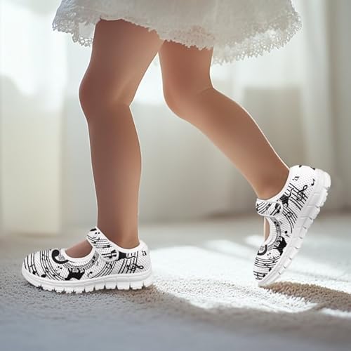 chaqlin Kids Tennis Shoes for Boys Girls Anti Slip Sneaker Mary Jane Breathable Mesh Wide Walking Flat Shoes Comfy Trendy Sneaker3