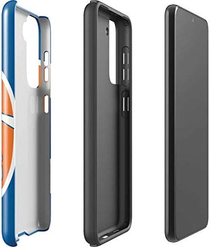 Skinit Pro Phone Case Compatible with Galaxy S21 5G - Officially Licensed NFL Denver Broncos Retro Logo Design
