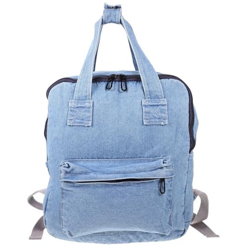 Mochila escolar ligera KICHOUSE resistente espaciosa moderna unisex