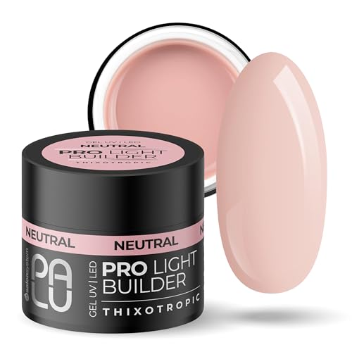PALU – Gel Constructeur pour Ongles – Gel UV/LED – Nail Art – Thixotropique,...