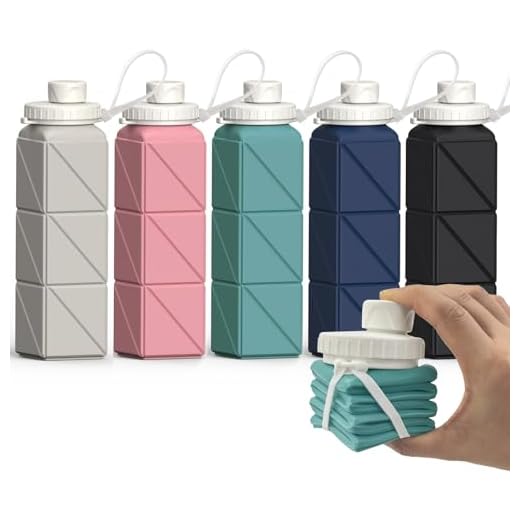 BEAUTAIL Collapsible Travel Water Bottles