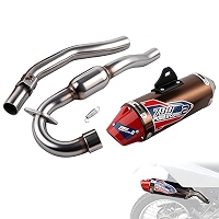 Motocross Motorcycle Exhaust Muffler Dirt Bike Pipe Full System Front