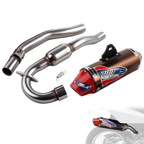 JFG RACING Dirt Bike Slip On Exhaust,Motorcycle...