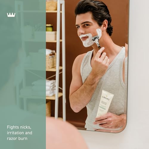 Image of Cremo Silver Water & Birch Shave Cream, Astonishingly Superior Ultra-Slick Shaving Cream for Men, Fights Nicks, Cuts and Razor Burn, 6 Fl Oz