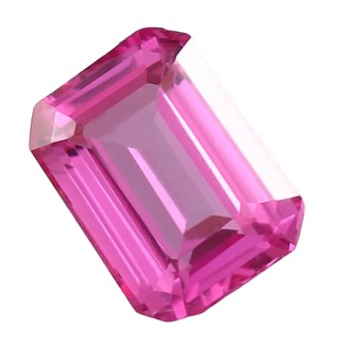Saphir rose de Ceylan émeraude naturelle unique GH_NAT_09270 pour bague prestige