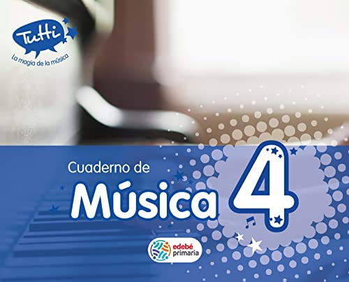 Portada de Cuaderno Musica 4º Primaria Tutti
