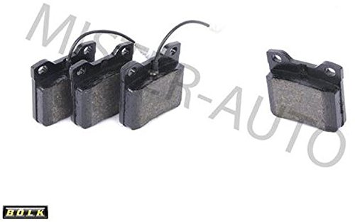 4x BOLK Pastillas de Freno Traseras para PEUGEOT 607 406 BOL-1990 - Mister Auto