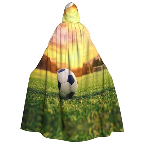 Cape à capuche football adulte EdWal de luxe en textile durable pour cosplay haut de gamme