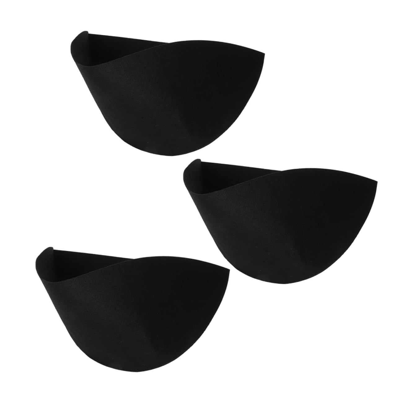 Sosoport 3pcs Non Woven Hanging Basket Liners Durable Plant Pot Insert for Outdoor Flower Pots Versatile Planter Liners for Vibrant Displays and Easy Plant Growth