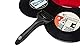 Big Fudge Record Pal, Vinylwalzenreiniger. Schwarzer Schallplattenreiniger im Geschenkpaket. Silikon-Flusenroller für Schallplatten, antistatischer Schallplatten-Staubwedel