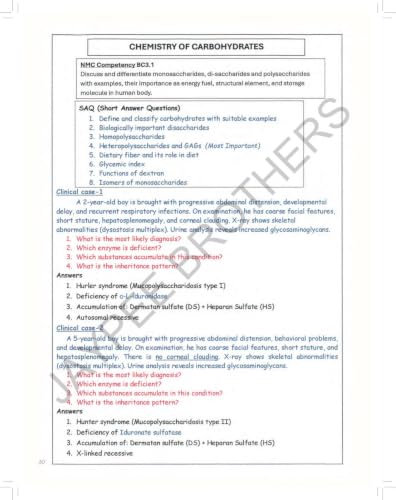 Image of Golden Notes Biochemistry Rapid Revision Handwritten Notes, 4 /E for Undergraduate Medical Students (MBBS, BDS, BAMS, BHMS, BPharm, BSc Biochemistry) & NEET PG Exam | Mnemonics & 100+ Clinical Cases