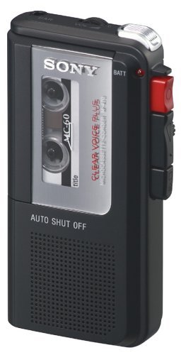 Sony M-470 Microcassette Voice Recorder (Renewed)