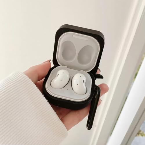 Image of Valente Silicone Case Cover for Samsung Galaxy Buds FE (2023), Buds 2 Pro (2022), Buds 2 (2021), Buds Pro (2021), and Buds Live (2020) (Shark)