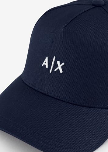 Image of Armani Exchange Men's Small Contrast Logo Baseball Hat