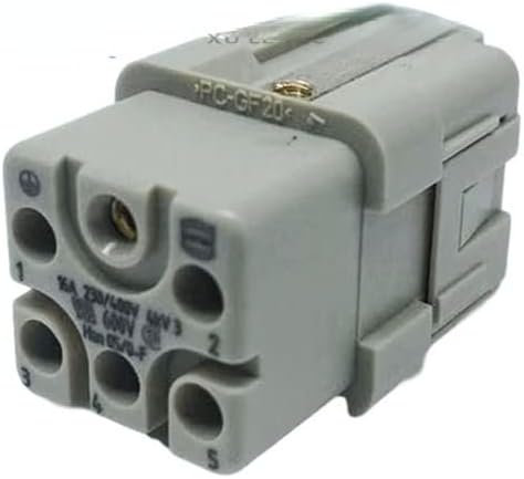 2 pcs 0120053101 Haoting 5-core Aviation Plug han Q5/0-F Original Genuine