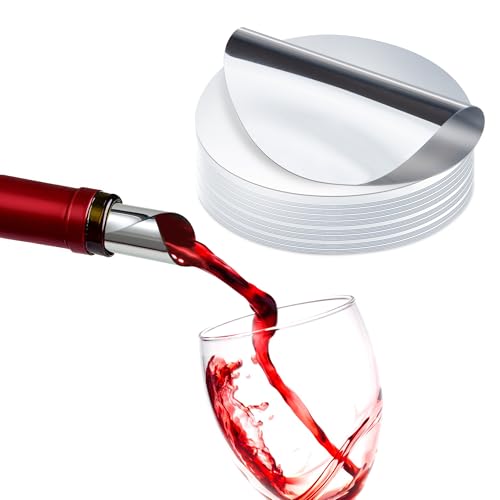 Songella Versatore Di Vino Salvagoccia Riutilizzabile Salva Goccia Per 50 Pezzi Bottiglie Partito Compleanno Matrimonio