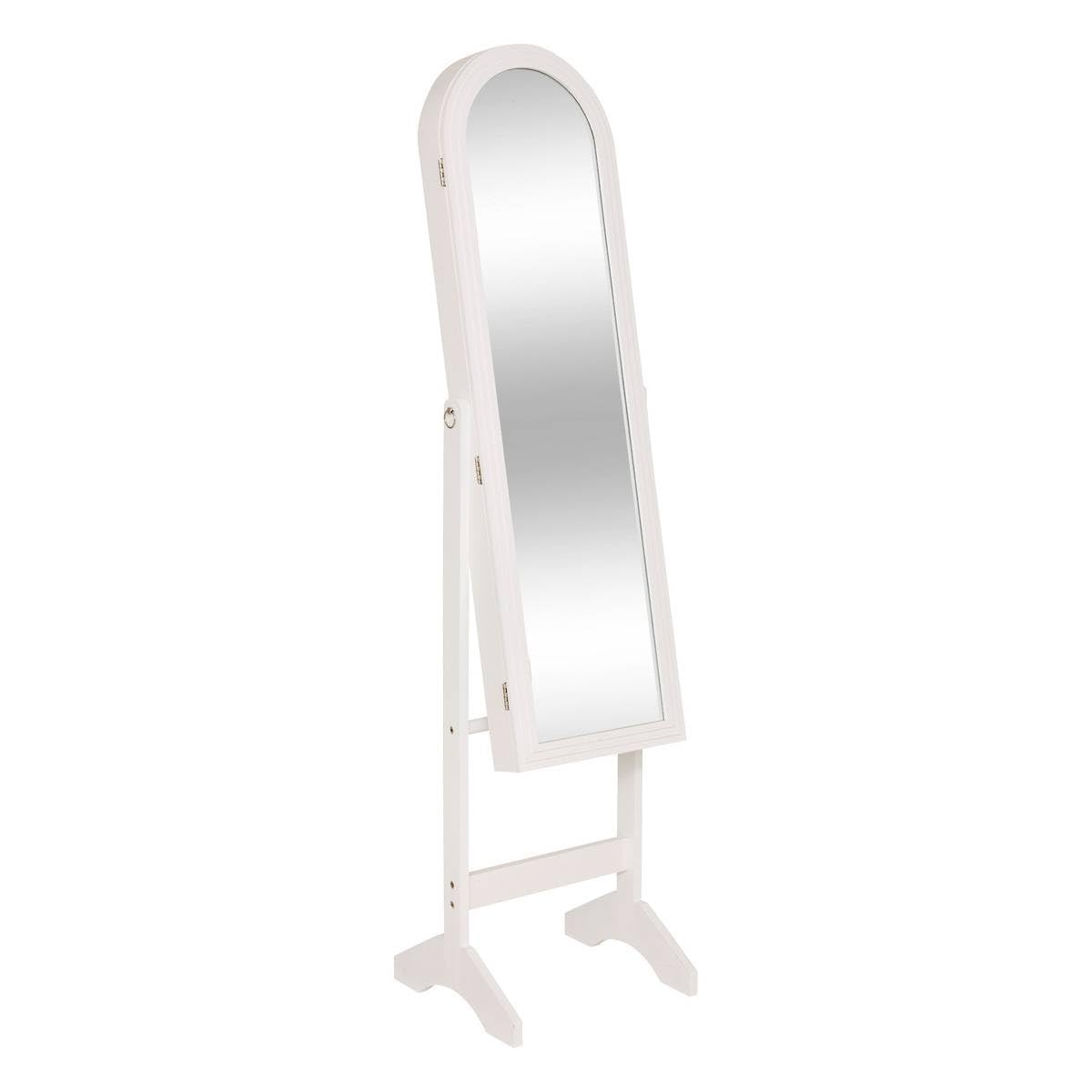 Atmosphera - Armoire à bijoux lexy blanc 38x34cm