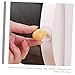 Homoyoyo 6pcs Self Adhesive Toilet Lid Pull Handles Sticky Toilet Seat Lifters for Use Home Office and Public Restrooms Material Easy to Clean No Tools Required