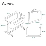 Zoom IMG-1 lionelo aurora 3in1 culla co Zoom IMG-1 lionelo aurora 3in1 culla co