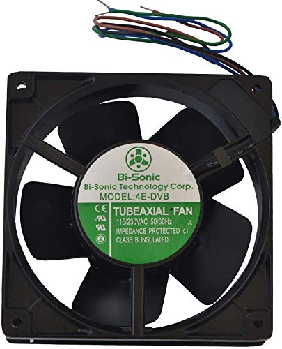 4E-DVB 12038 12cm 120mm 115/230V AC 77.5/89CFM Industrial Cooling Fan high Temperature Resistant