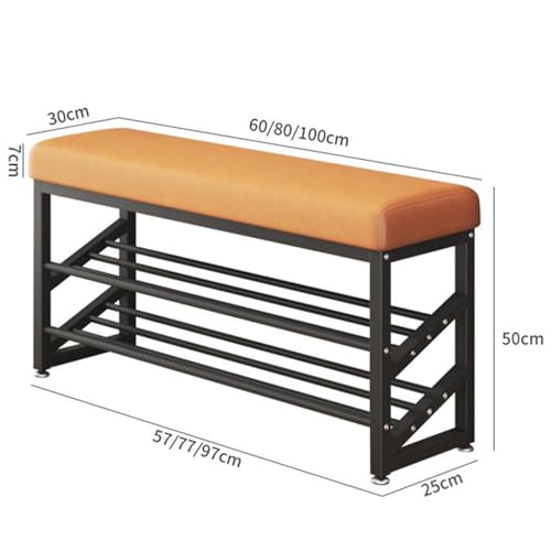 Banc de rangement à chaussures compact pour éliminer le désordre
