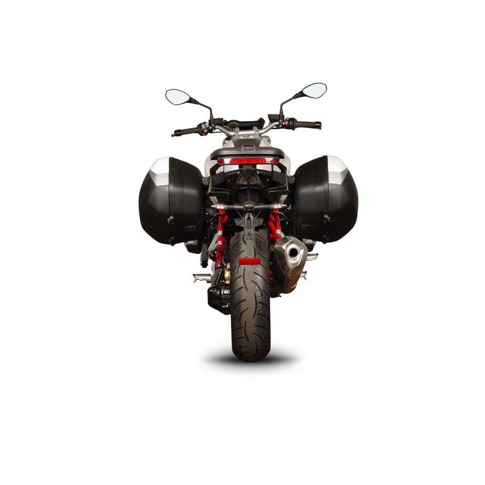 Shad W0RS15IF Soporte Maletas 3P System para BMW R1200Rs, Negro