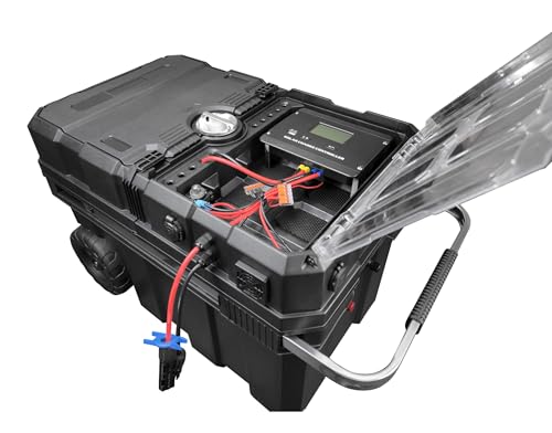 Trailblazer Solar Generator: Advanced Solar & Wind Turbine Plug-and-Play Power for Off-Grid Applications (1000W Pure Sine)