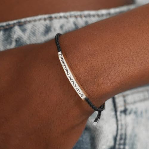 72ore Dont Let The Hard Days Win Bracelet Remember Who The F You Are Bracelet God Is In Control Bracelets Let Them Bracelets Just Breathe Jewelry Gifts2