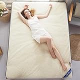 Matratzenauflage aus reiner australischer Schafwolle, weiches Fleece für Komfort