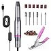 Nagelfräser, ElectriBrite Nagelfeile für Acryl-, Gel- und Naturnägel 20000u/Min einstellbarer Geschwindigkeit, Gelnägel - Pediküreset Elektrisch für den Hobbynagler, Nagelstudio und DIY-Maniküre