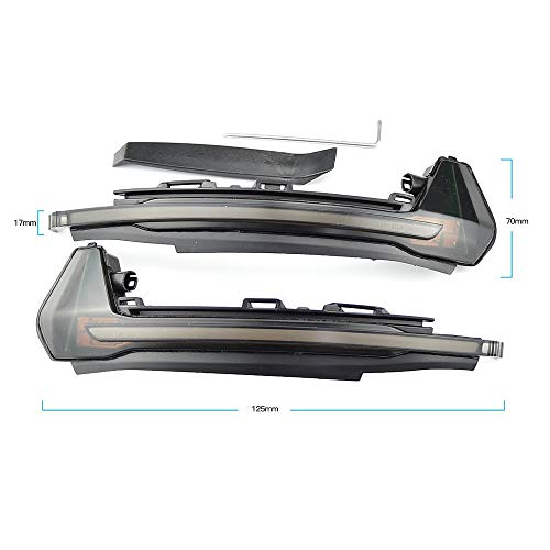 Clignotant dynamique LED conduite nocturne sûre Audi A1 8X