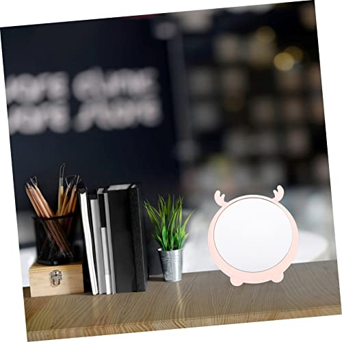 Beavorty 1Pc Folding Vanity Mirror Desktop Mirror Pocket Mirror Pink Decor Folding Mirror Makeup Mirror Foldable Makeup Mirror Cosmetic Woman Supplies Pink Aluminum Mirror Pink Mirror #TOP2