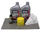 Power Performance 10W-30 Oil Change Kit for Kohler 52 050 02-S and Fuel Treatment