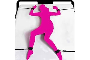 Queen Bed Restraint Straps for Intimate Play