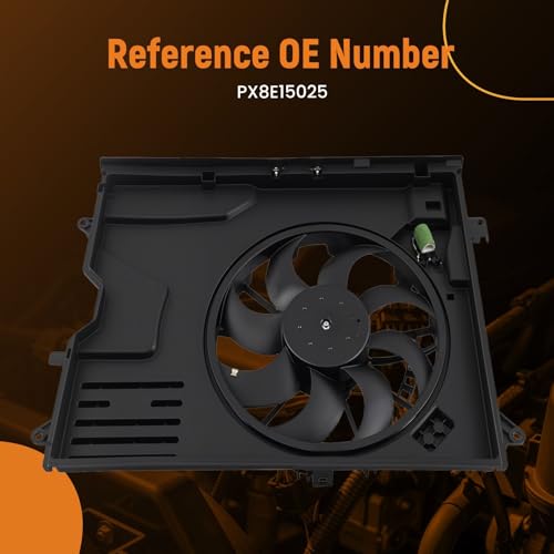 Image of maXpeedingrods Engine Cooling Fan Assembly for Mazda CX-50 2023-2024 2.5L Naturally Aspirated, PX8E15025