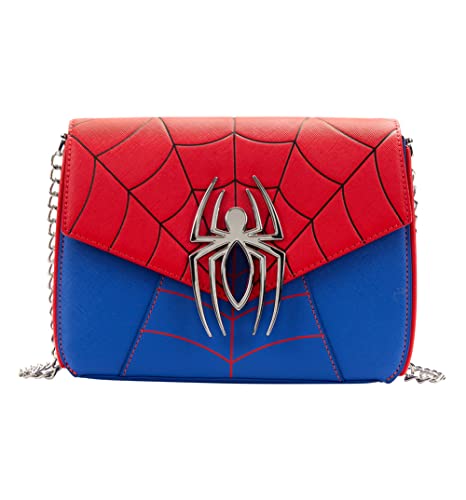 Loungefly Marvel Spider Man Colour Block Crossbody Bag Cover