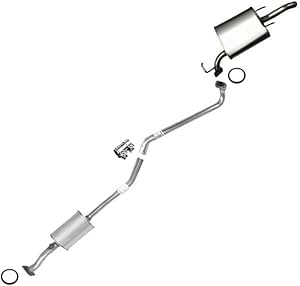 Amazon.com: Northeastern Exhaust | Stainless Steel Resonator, Muffler ...