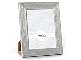 Incluye 1 unidad ARTE REGAL Portafotos 15x20cm Marco Estrecho Text Color Plata