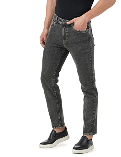 Image of INKD Men's Stretchable Regular Fit Contrast Stitch Jeans