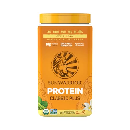 Preisvergleich Produktbild Sunwarrior Classic Plus Vanille, Organic, 750 g