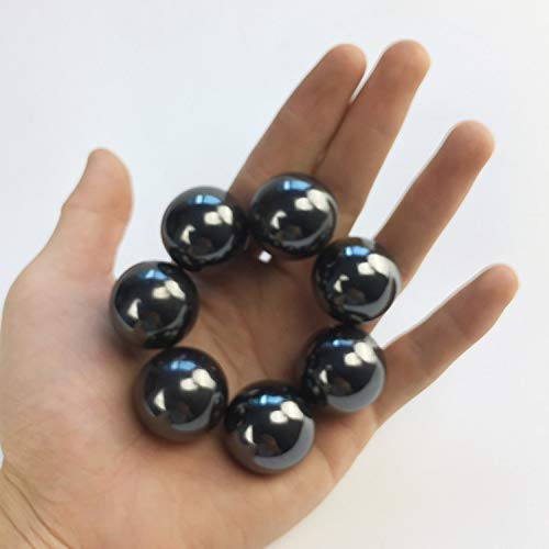 Science Kit Magnets Stone Magnetic Fidget Blocks Gadget, Neat Party Gift Supplies Favors Brain Teaser Toys -Creativity, Hematite Magnetic Blocks Stones Polished Imagination, Inspiration(Large, 18PCS) - Thumbnail 6