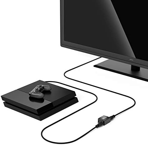 deleyCON HDMI Repeater 4K UHD 2160p do 18m / 1080p do 40m / aktywny wzmacniacz sygnału HDMI przedłużacz wzmacniacza HDR ARC CEC Dolby DTS metalowa obudowa